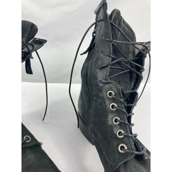 Miz Mooz Nala Combat boot Black Size 37 / 6.5-7 - Picture 3 of 7